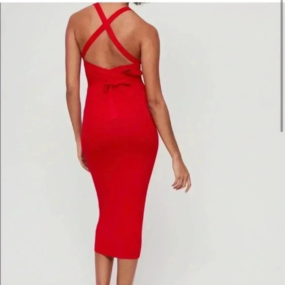 Aritzia Wilfred Cayenne Dress